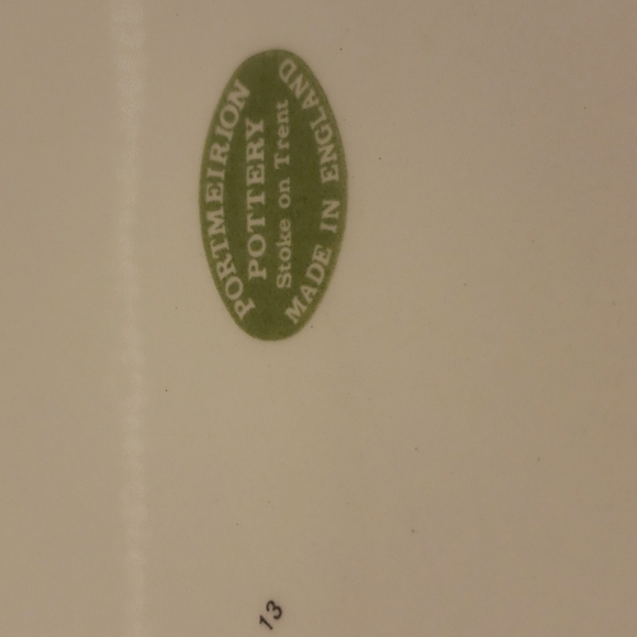 Portmeirion Birds of Britain Magpie Pica Pica Dinner Plate Green Band 1… - Picture 4 of 7